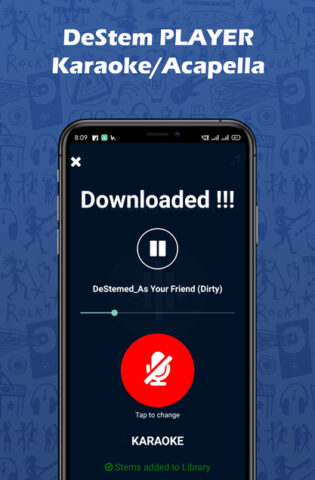 AI Vocal Remover Karaoke Maker для Android — скриншот 4