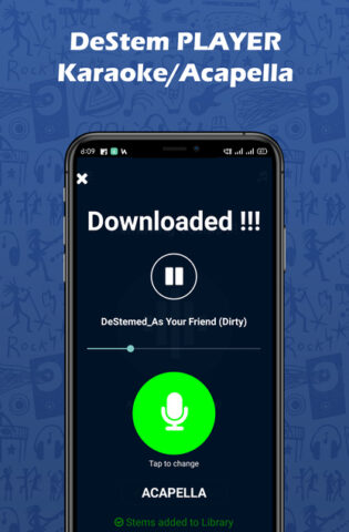 AI Vocal Remover Karaoke Maker для Android — скриншот 5