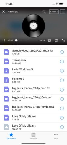 APlayer — Alook Player для iOS — скриншот 5