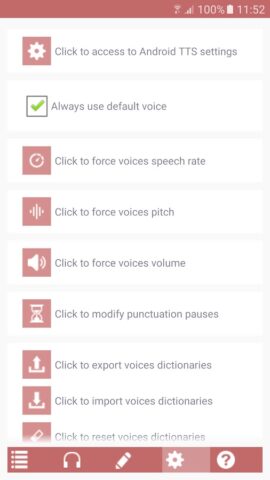 Acapela TTS Voices для Android — скриншот 4