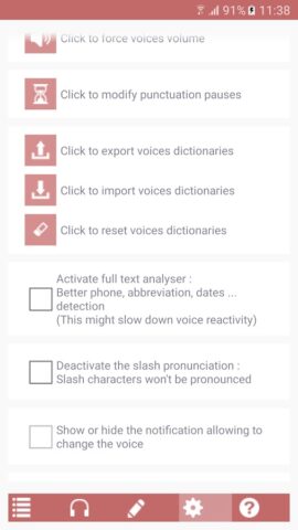 Acapela TTS Voices для Android — скриншот 5