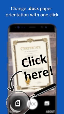 Добавить фото в файл Ворд Word для Android — скриншот 3