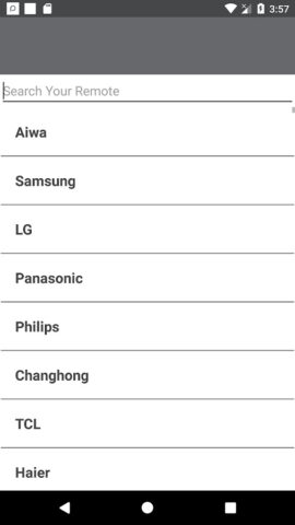 Aiwa TV Remote для Android — скриншот 2