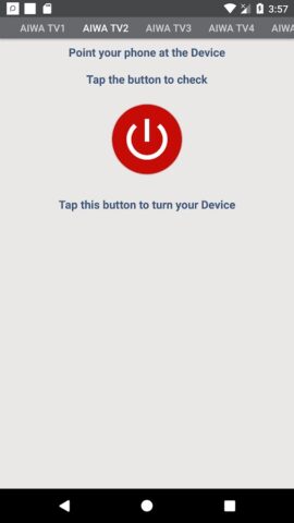 Aiwa TV Remote для Android — скриншот 3