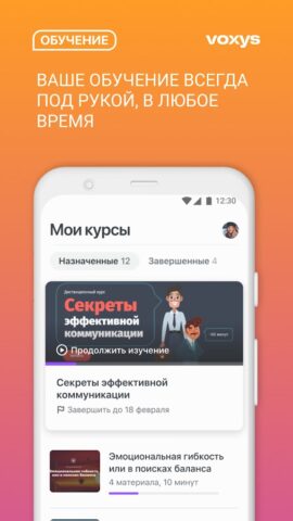 Академия VOXYS для Android — скриншот 2