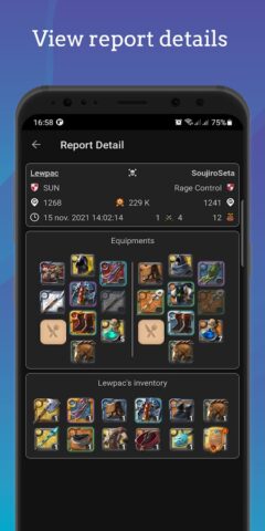 Albion Online Player Stats для Android — скриншот 4