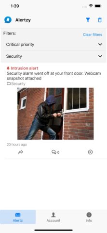 Alertzy — push notifications для iOS — скриншот 3