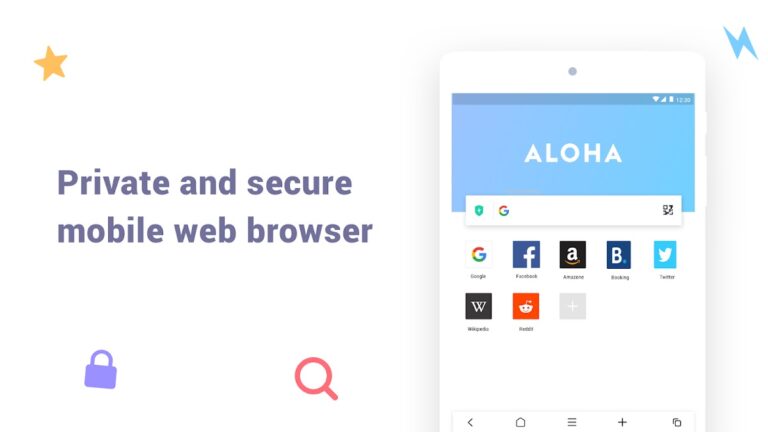 Aloha Lite Browser — Fast VPN для Android — скриншот 5