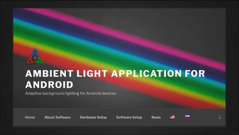 Ambient light Application для Android — скриншот 4