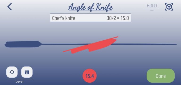 Angle of knife для Android — скриншот 3
