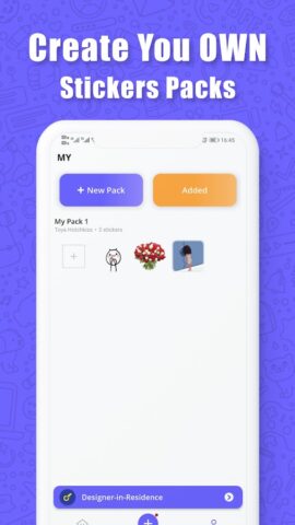 Anim live sticker-WAStickerApp для Android — скриншот 2