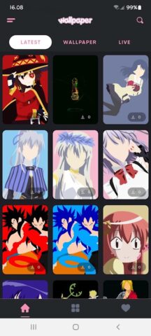 Anime Wallpaper 4K LIVE ANIME для Android — скриншот 3