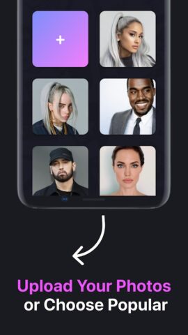 Anyface: face animation для Android — скриншот 4