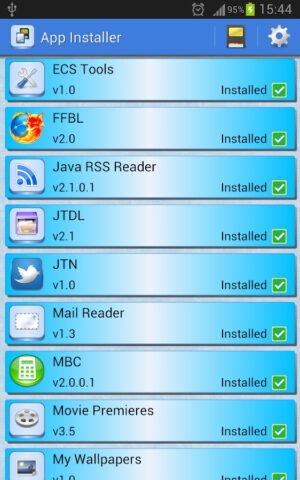 App Installer для Android — скриншот 1