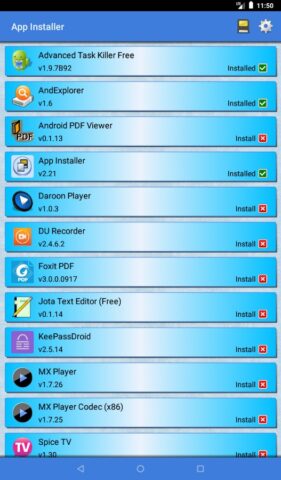 App Installer для Android — скриншот 3
