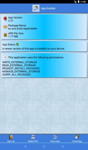 App Installer для Android — скриншот 4