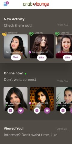 Arab Lounge: Dating & Marriage — скриншот 2