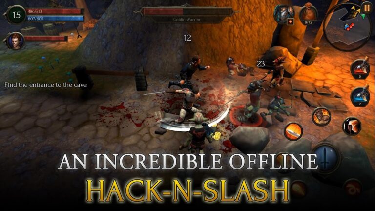 Arcane Quest Legends Offline — скриншот 1