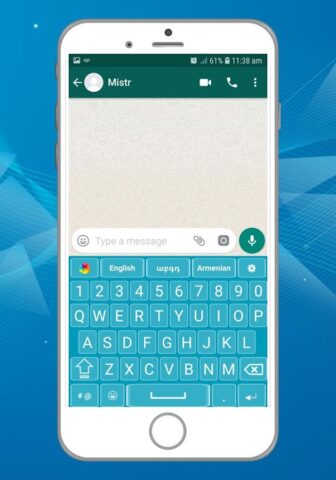 Armenian Language Keyboard для Android — скриншот 4