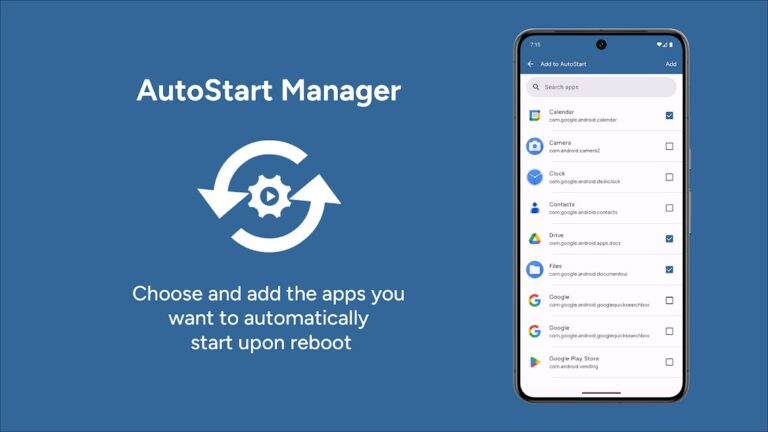 AutoStart App Manager для Android — скриншот 2
