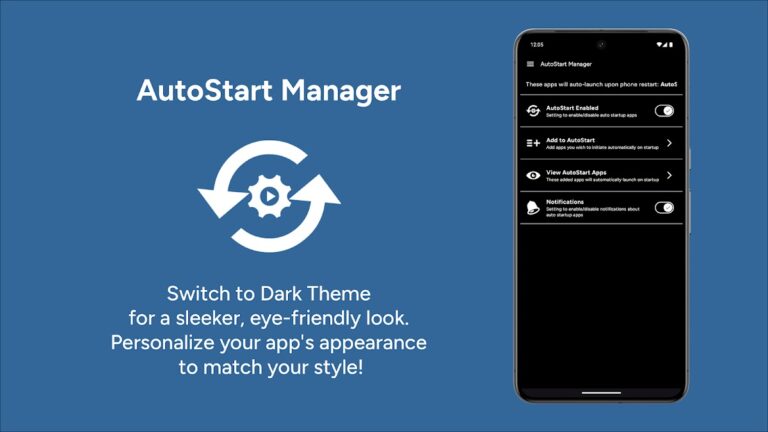 AutoStart App Manager для Android — скриншот 4