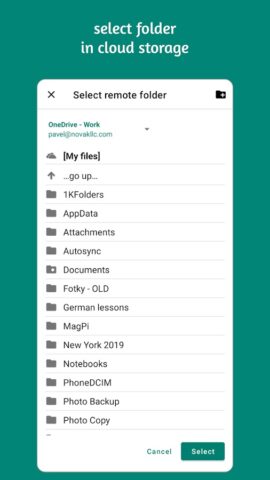 Autosync — File Sync & Backup для Android — скриншот 3
