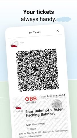 ÖBB Tickets для Android — скриншот 2