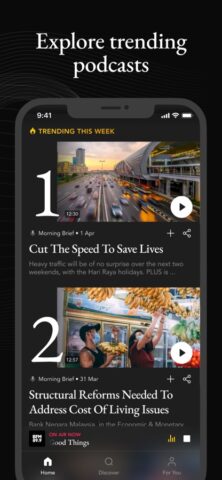 BFM Business Radio для iOS — скриншот 3