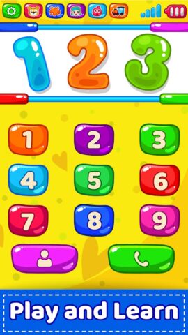 Baby Phone for Toddlers Games для Android — скриншот 2