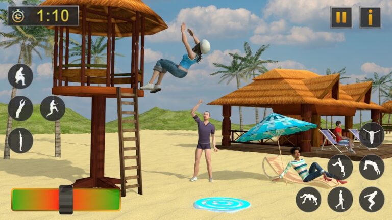 вызов сальто назад для Android — скриншот 1