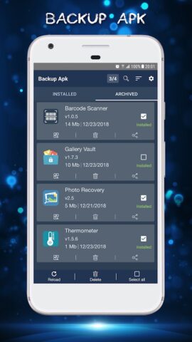 Backup Apk — Extract Apk для Android — скриншот 1