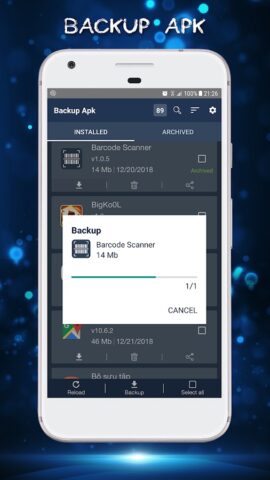 Backup Apk — Extract Apk для Android — скриншот 3