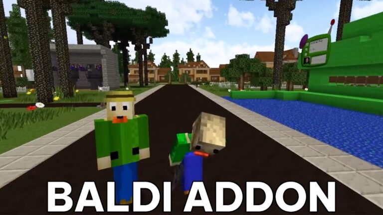 Baldi Basic Mod for Minecraft для Android — скриншот 1