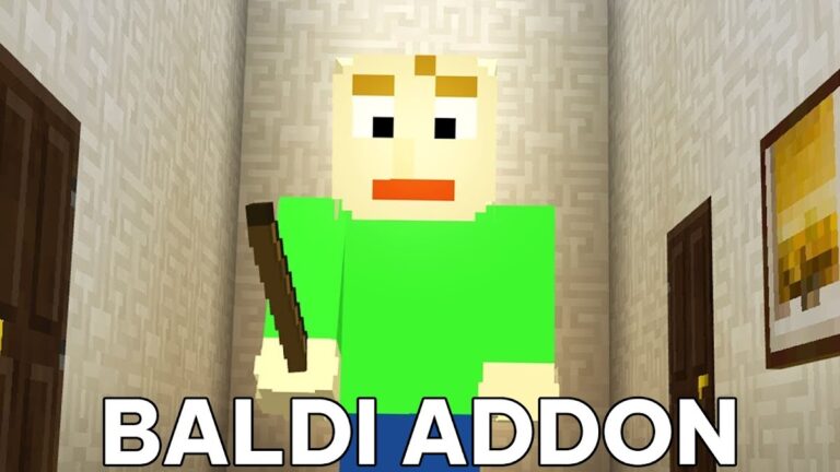 Baldi Basic Mod for Minecraft для Android — скриншот 3