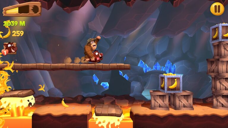 Banana Kong 2 для Android — скриншот 1