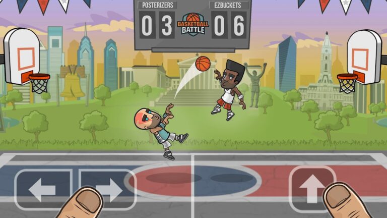 Баскетбол: Basketball Battle для Android — скриншот 1