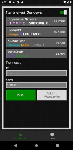 BedrockTogether для Android — скриншот 1