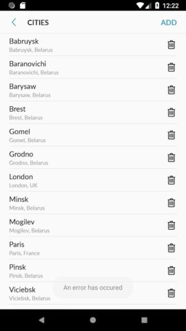 Погода В Беларуси для Android — скриншот 4