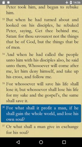 Библия короля Якова для Android — скриншот 4