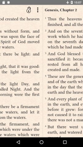 Библия короля Якова для Android — скриншот 5