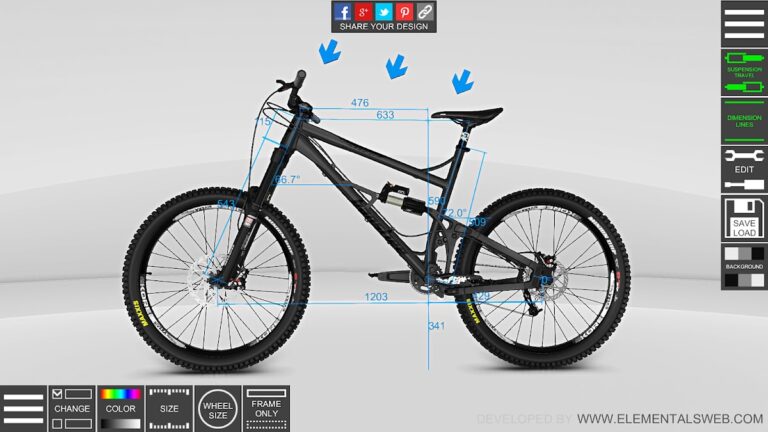 Bike 3D Configurator для Android — скриншот 4