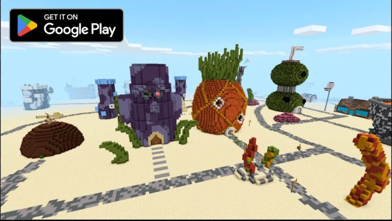 Бикини Боттом для Майнкрафт для Android — скриншот 3