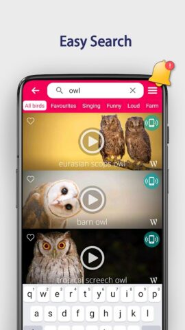 Птичьи песни: рингтоны для Android — скриншот 5
