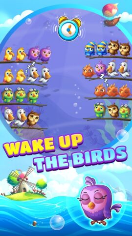 Bird Sort Puzzle: Color Game для Android — скриншот 3