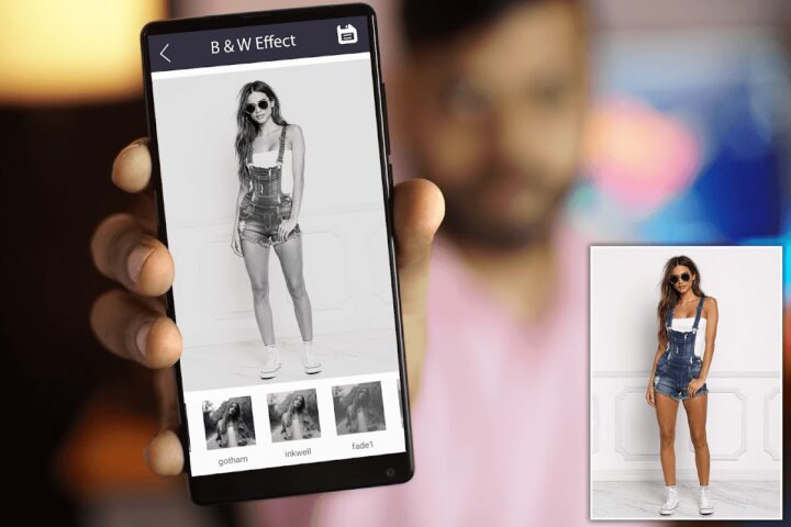 Black And White Photo Effect для Android — скриншот 1
