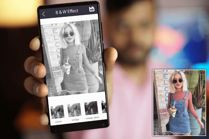 Black And White Photo Effect для Android — скриншот 2