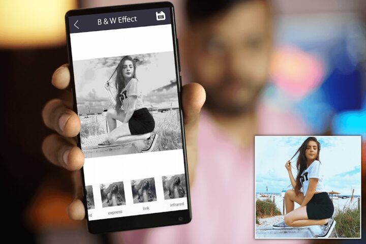 Black And White Photo Effect для Android — скриншот 3