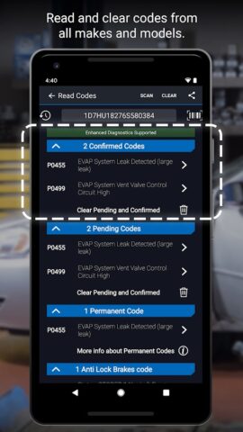 BlueDriver OBD2 Scan Tool — скриншот 2