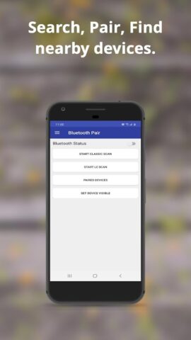 Bluetooth Finder – BLE Scanner для Android — скриншот 1