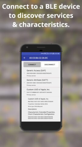 Bluetooth Finder – BLE Scanner для Android — скриншот 5